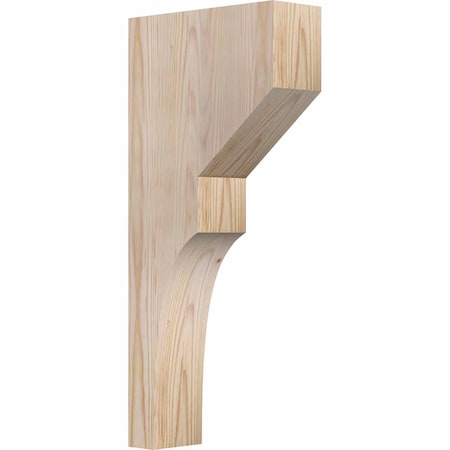 Ekena Millwork Monterey Smooth Corbel, Douglas Fir, 3 1/2"W x 10"D x 22"H COR04X10X22MON00SDF
